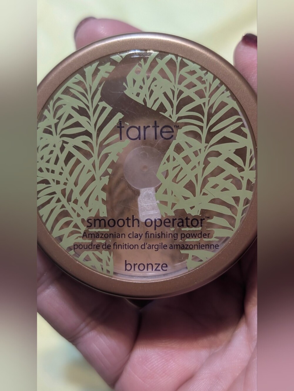 Tarte Smooth Operator Finishing Powder - Bronze Color NWOB